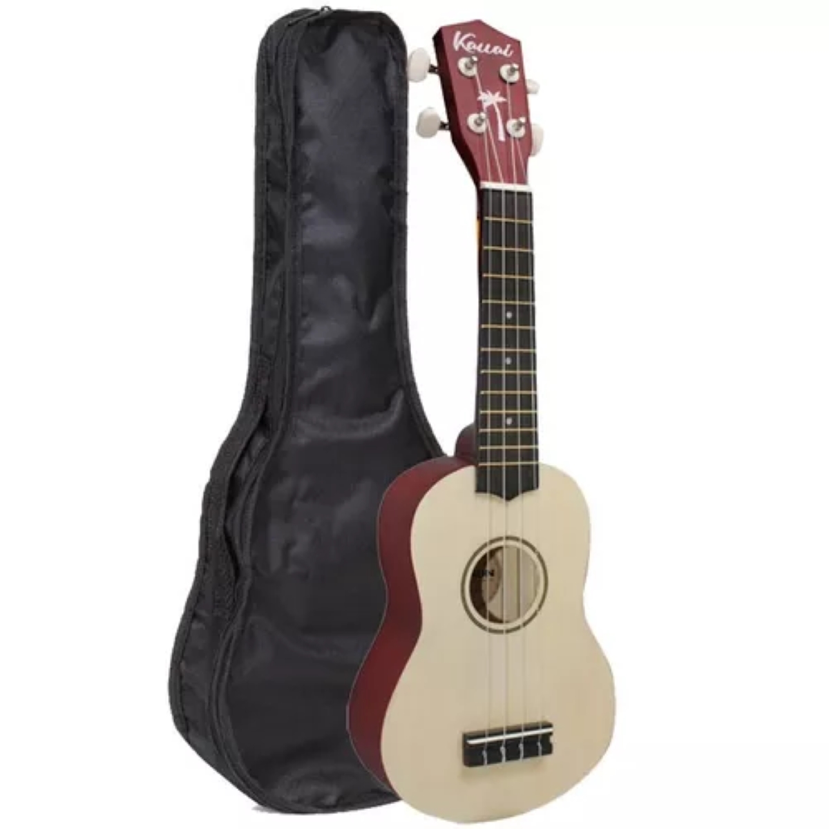 UKELELE SONNET KAUAI SOPRANO NATURAL 21 PULGADAS CON FUNDA - 1