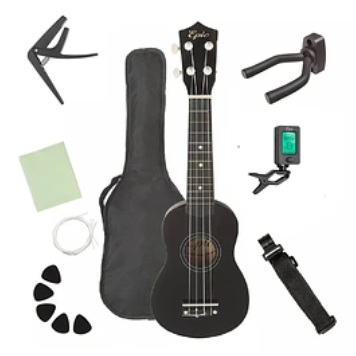 UKELELE SOPRANO EPIC 21P CON ACCESORIOS - 1