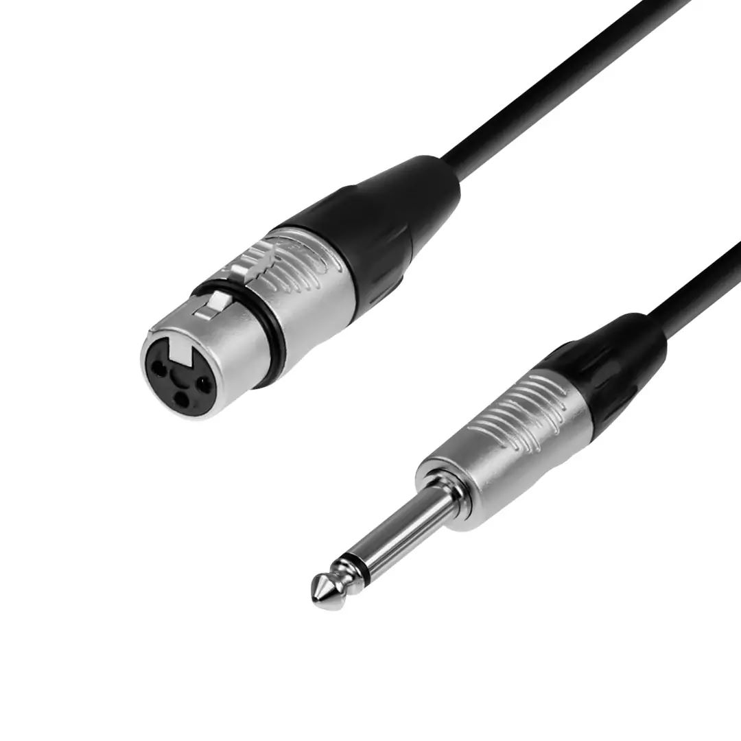 CABLE DE AUDIO ULINK XLR HEMBRA A JACK MONO DE 3 M UL-MIC-LJ6003 - 2