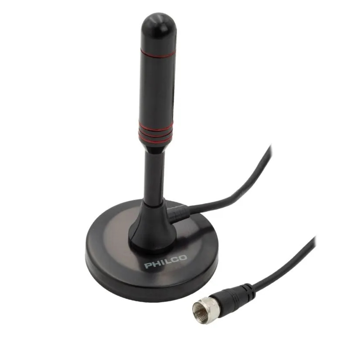 ANTENA DE TV PHILCO DIGITAL 5DBI HDTV HD781 BASE MAGNETICA - 2