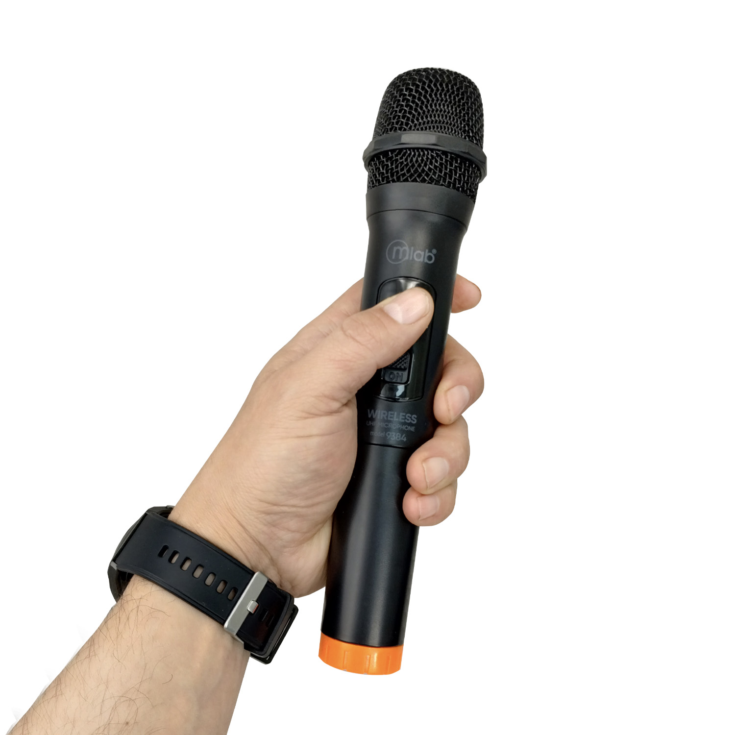 MICROFONO MLAB VOCAL INALAMBRICO UHF HASTA 20MTS - 1