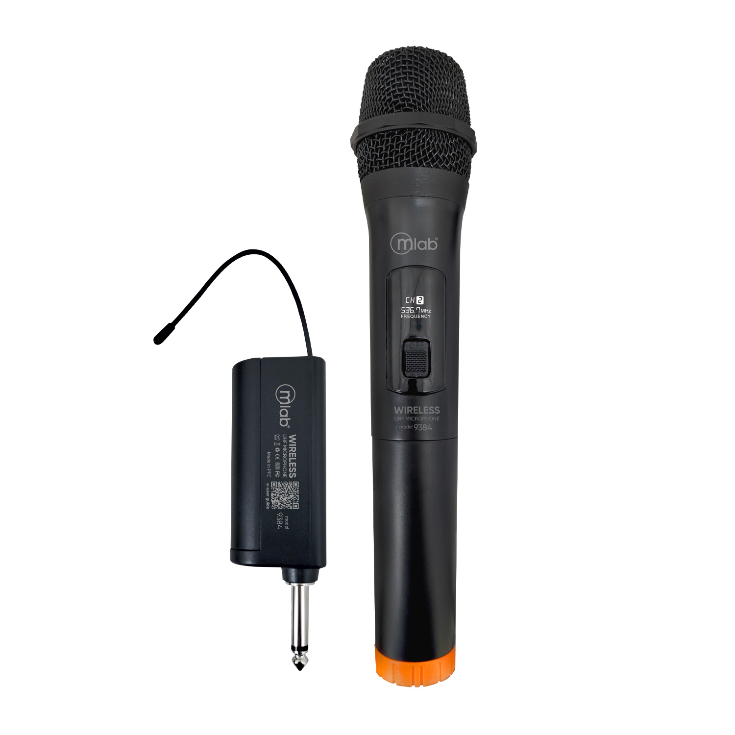 MICROFONO MLAB VOCAL INALAMBRICO UHF HASTA 20MTS - 2
