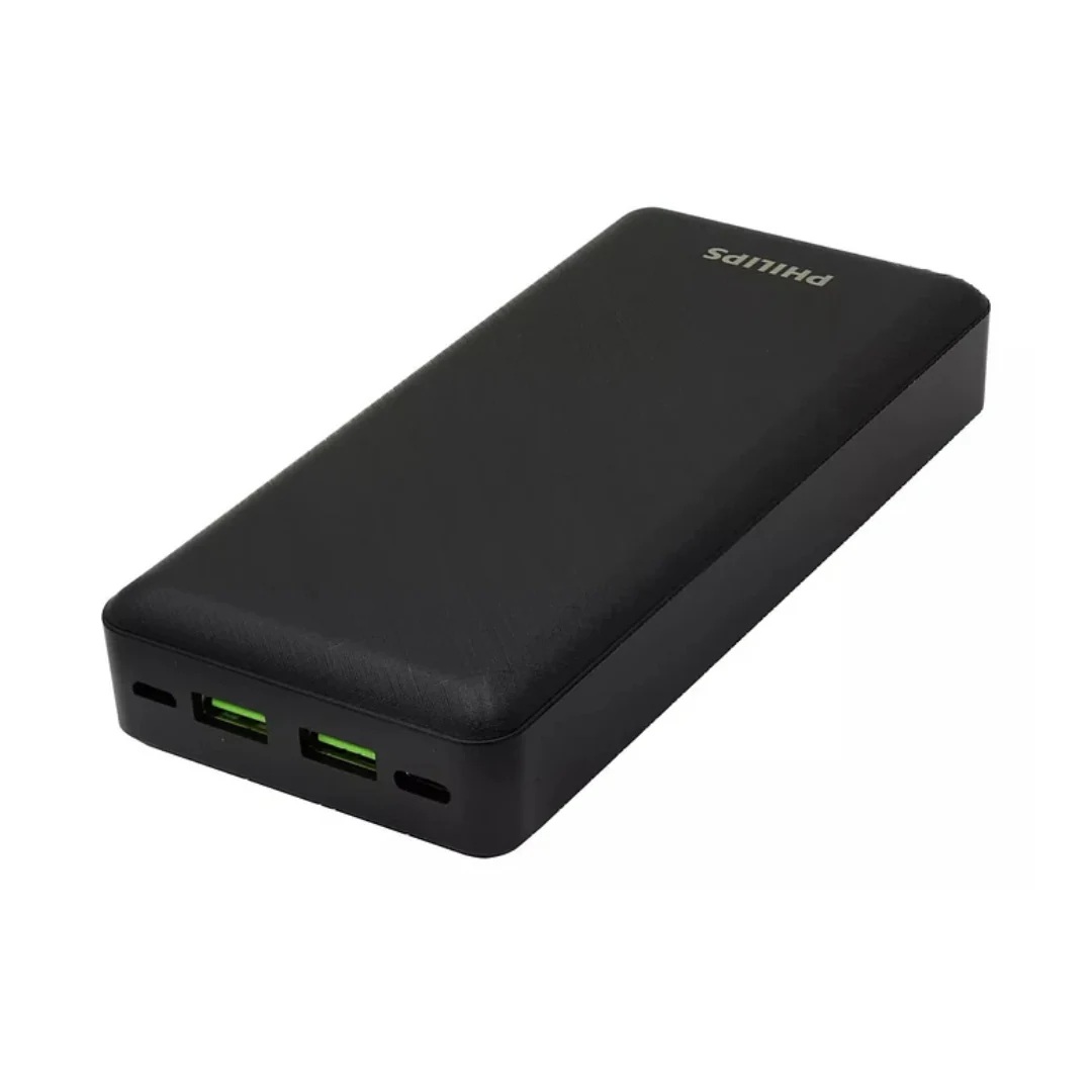 POWER BANK PHILIPS 74WH 20.000MAH CARGA RAPIDA DLP1720CB - 1