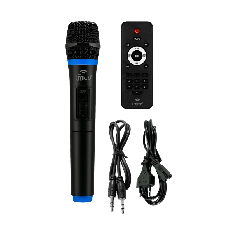 AMPLIFICADOR DE GUITARRA PARLANTE MLAB 40W 8 PULGADAS CON MICROFONO INALAMBRICO - 4