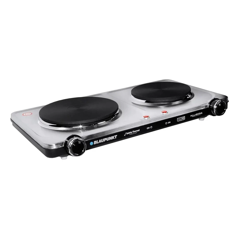COCINILLA ENCIMERA ELECTRICA DOBLE CERTIFICADA BLAUPUNKT BP-AE12900 14 NIVELES 2400W - 2