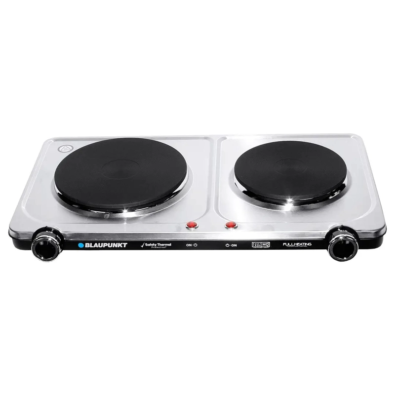 COCINILLA ENCIMERA ELECTRICA DOBLE CERTIFICADA BLAUPUNKT BP-AE12900 14 NIVELES 2400W - 3