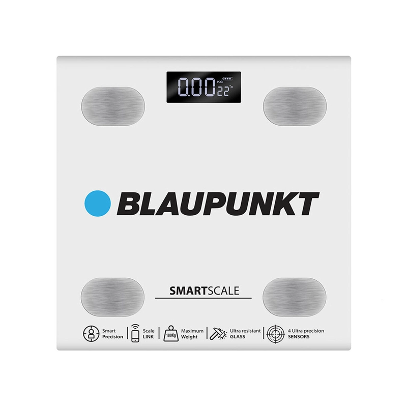BALANZA DIGITAL DE BAÑO CORPORAL BLAUPUNKT SMART SCALE - 2