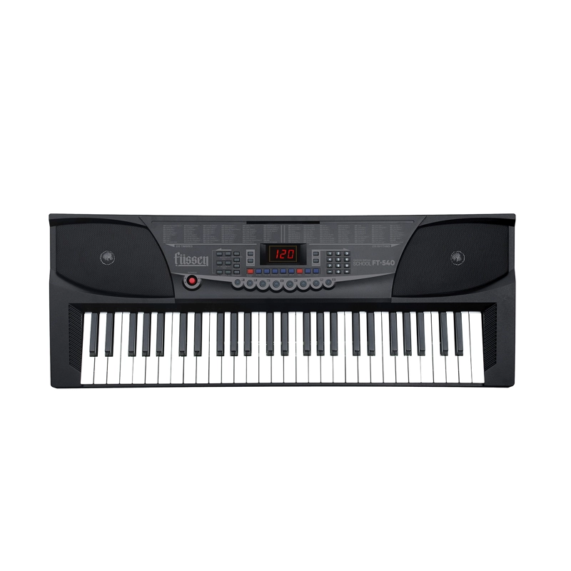 TECLADO MUSICAL ELECTRONICO FUSSEN FT-540 54 TECLAS SCHOOL 255 RITMOS - 1