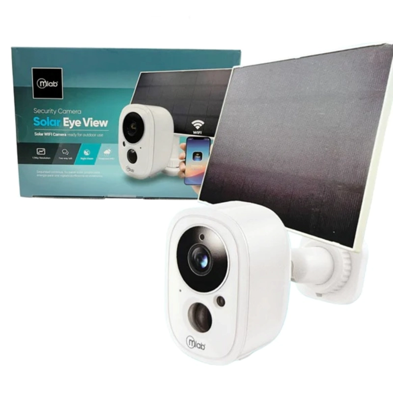 CAMARA DE SEGURIDAD INALAMBRICA SOLAR EYE VIEW WIFI MLAB 9463 - 2