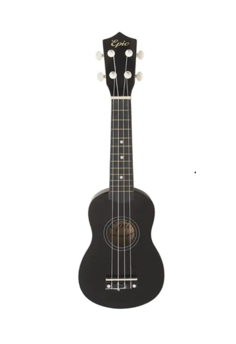 UKELELE SOPRANO NEGRO EPIC 21PULGADAS - 1