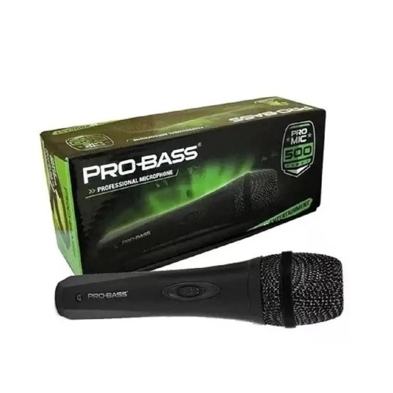 MICROFONO VOCAL PROBASS PRO-MIC500 ALAMBRICO CON CABLE - 3