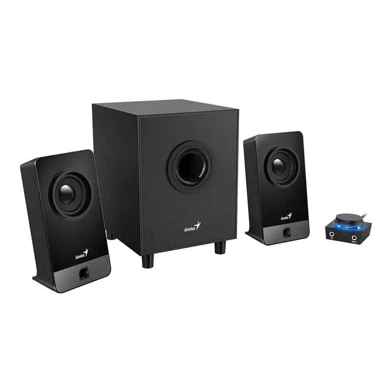 PARLANTE CON SUBWOOFER GENIUS 2.1 10W RMS SW-2.1 300X - 2