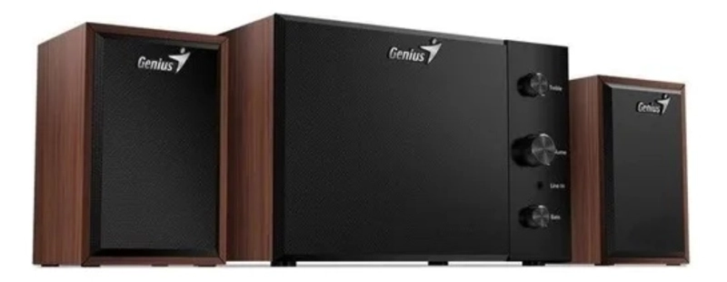 PARLANTE CON SUBWOOFER GENIUS 2.1 15W RMS SW-2.1 350 - 2