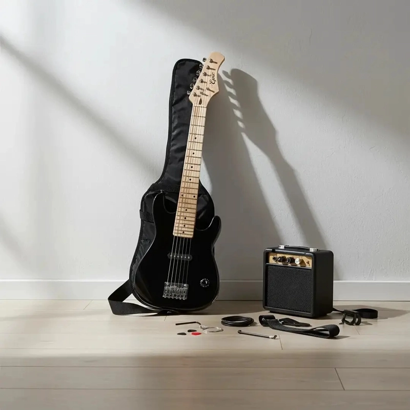 PACK GUITARRA ELECTRICA NIÑOS 30 PULGADAS MAS AMPLIFICADOR 5W EPIC - 3