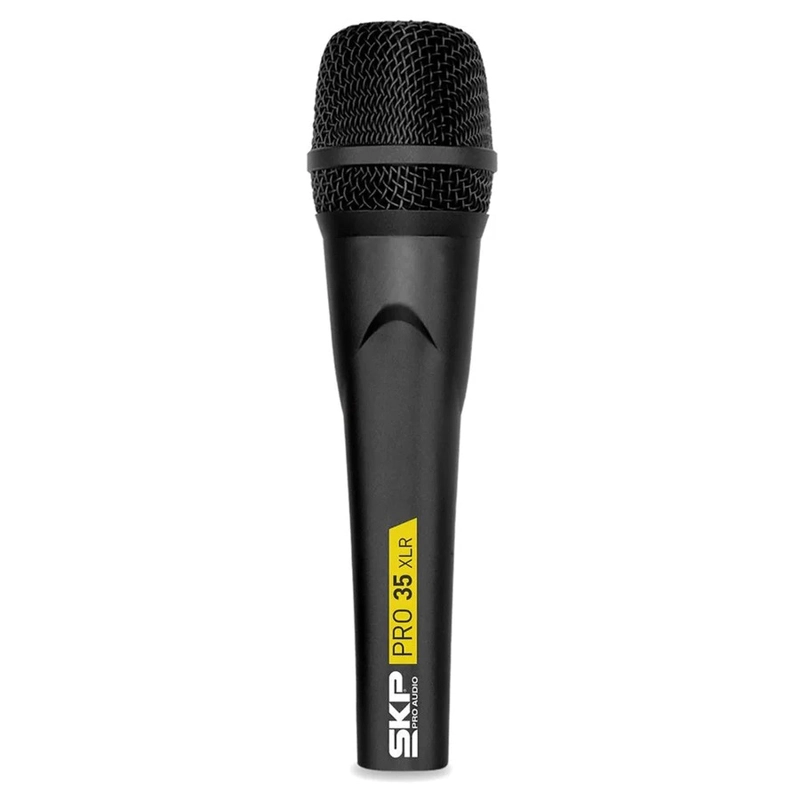 MICROFONO VOCAL DE MANO DINAMICO SKP PRO35XLR CON CABLE 5MTS XLR - 2