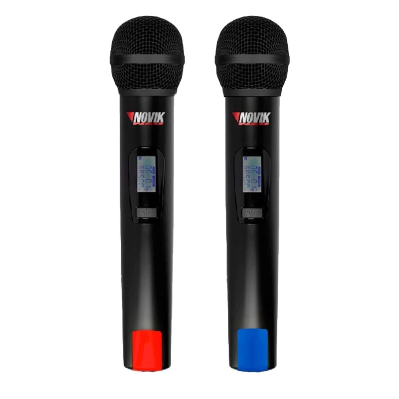 MICROFONO DOBLE INALAMBRICO PROFESIONAL NOVIK UNK660 - 4