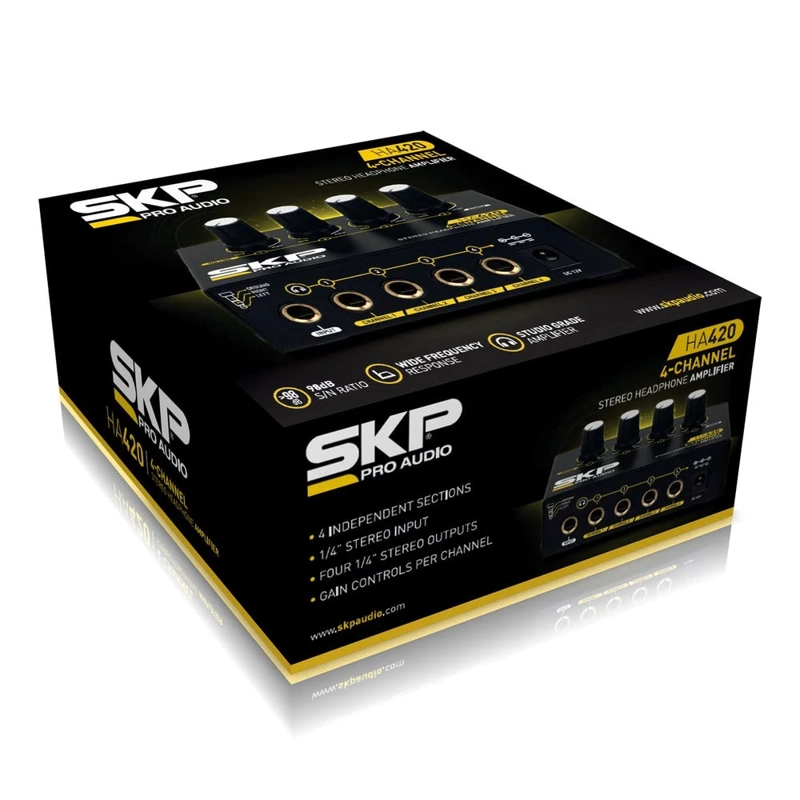 AMPLIFICADOR DE AUDIFONOS SKP HA420 - 2
