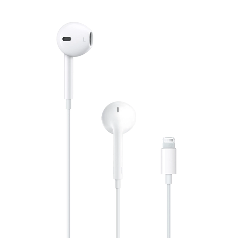 AUDIFONO STEREO EARPODS LIGHTNING APPLE ORIGINAL - 1