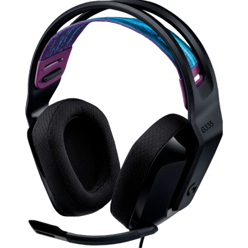 AUDIFONOS GAMER LOGITECH G G335 CON MICROFONO, OVER-EAR Y JACK DE 3.5 MM - 1