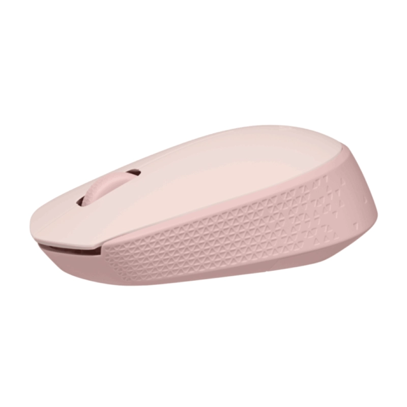 MOUSE LOGITECH M170 INALAMBRICO ROSADO - 3