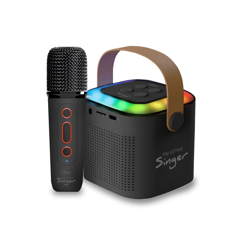MINI PARLANTE KARAOKE INFANTIL CON 1 MICROFONO INALAMBRICO MLAB 9390 - 1