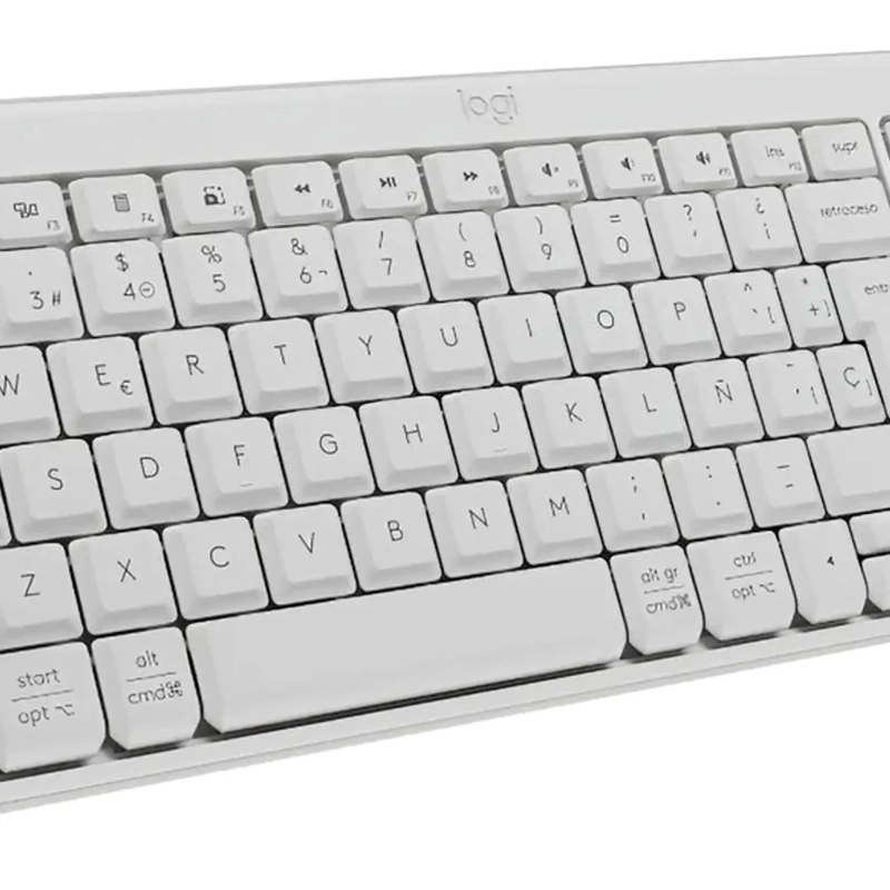 TECLADO INALAMBRICO ESPAÑOL LOGITECH K250 BLANCO ALTA CALIDAD - 2