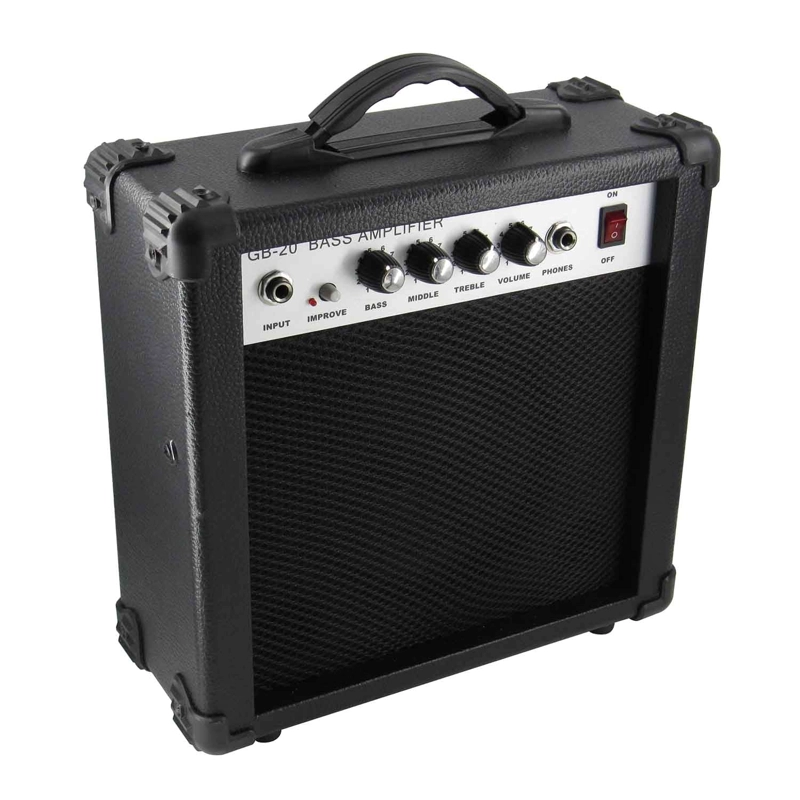 PACK BAJO ELECTRICO AZUL FIDDLER AMPLIFICADOR 20W CON FUNDA Y CORREA FD-TPE4200B - 2