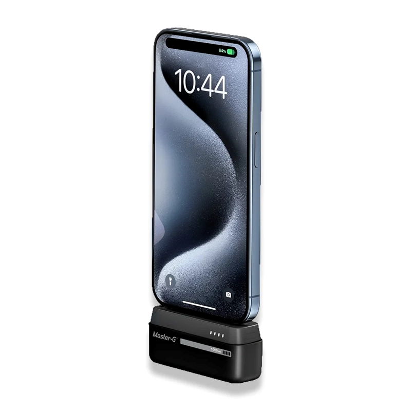 BATERIA PORTATIL POWER BANK PORTATIL 5000MAH 20W TIPO C MASTER G UCP5PDCB - 3