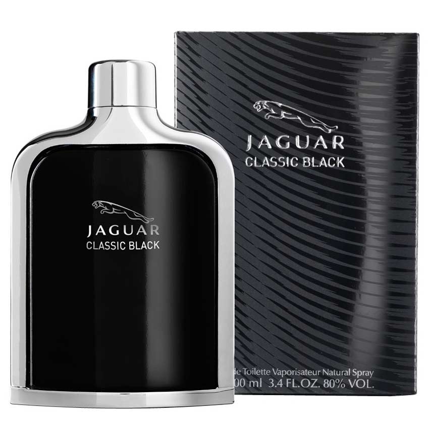 PERFUME JAGUAR CLASSIC BLACK 100 ML EDT - 1