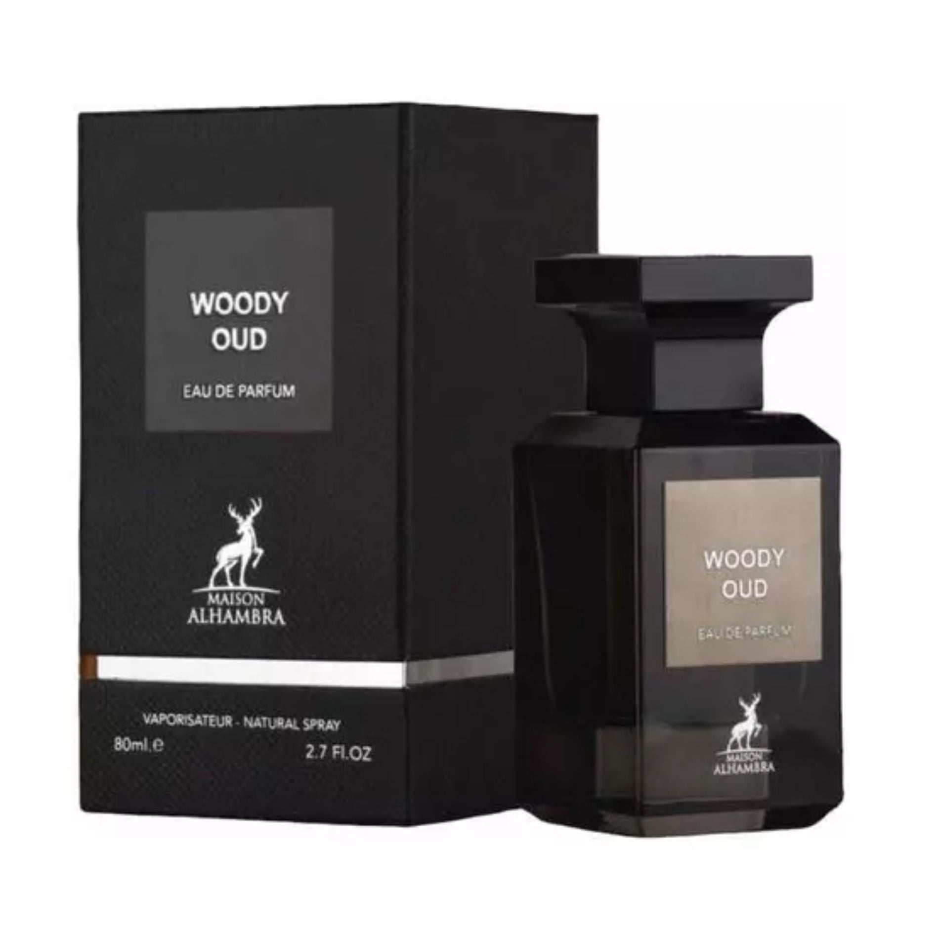 PERFUME MAISON ALHAMBRA WOODY OUD 80 ML EDP - 1