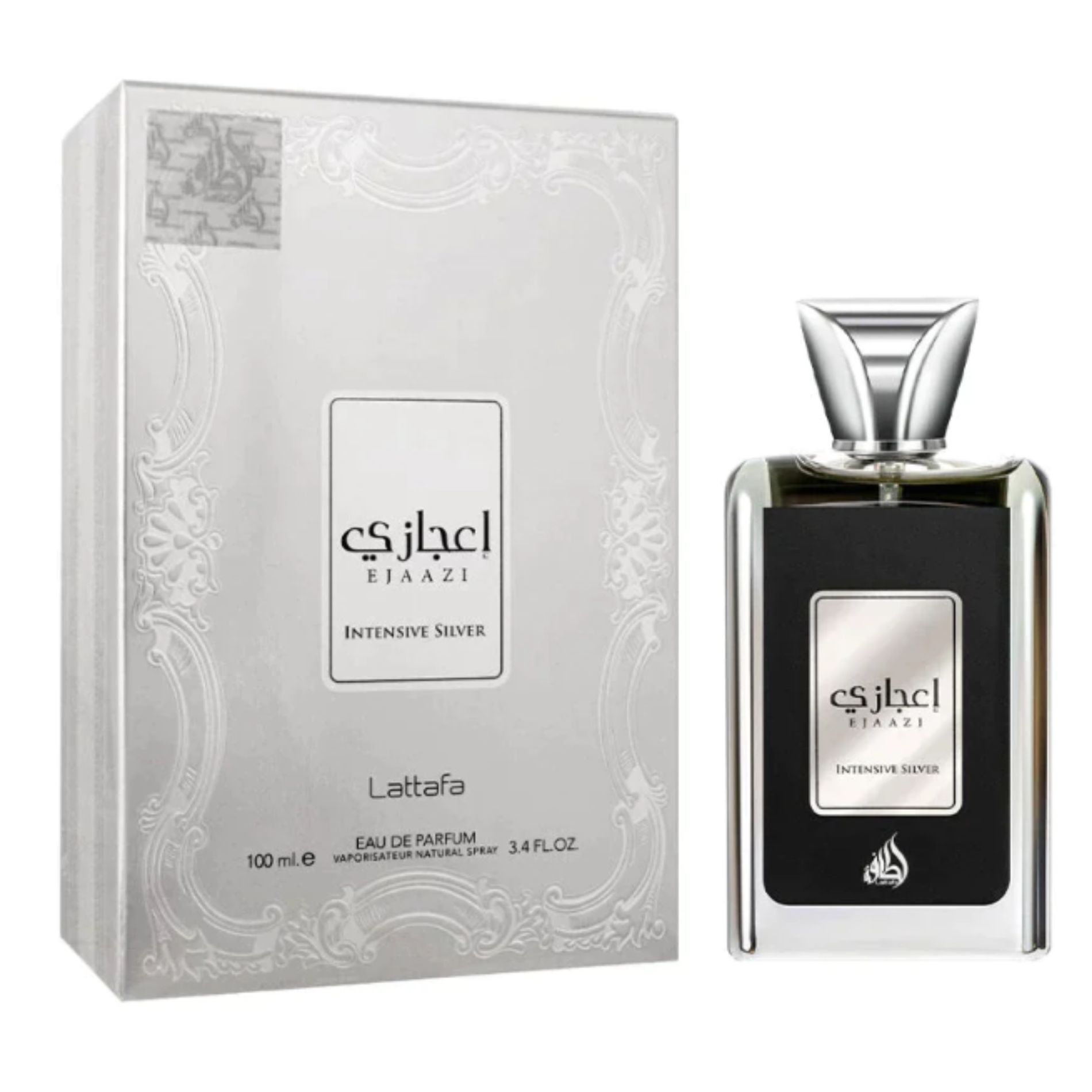 PERFUME LATTAFA EJAAZI INTENSIVE SILVER 100 ML EDP - 1