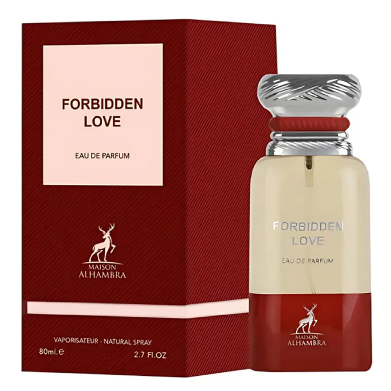 PERFUME MAISON ALHAMBRA FORBIDDEN LOVE 80 ML EDP (LOVELY CHERIE) - 1