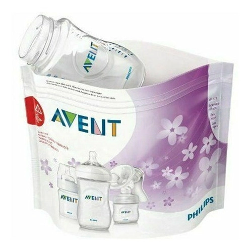 BOLSA ESTERILIZADORA MICROONDAS AVENT BLANCO PHILIPS SCF29705 - 1