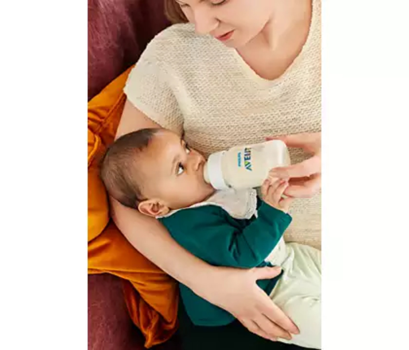 MAMADERA NATURAL RESPONSE AVENT SCY106/01 3M+ 330ML - 7