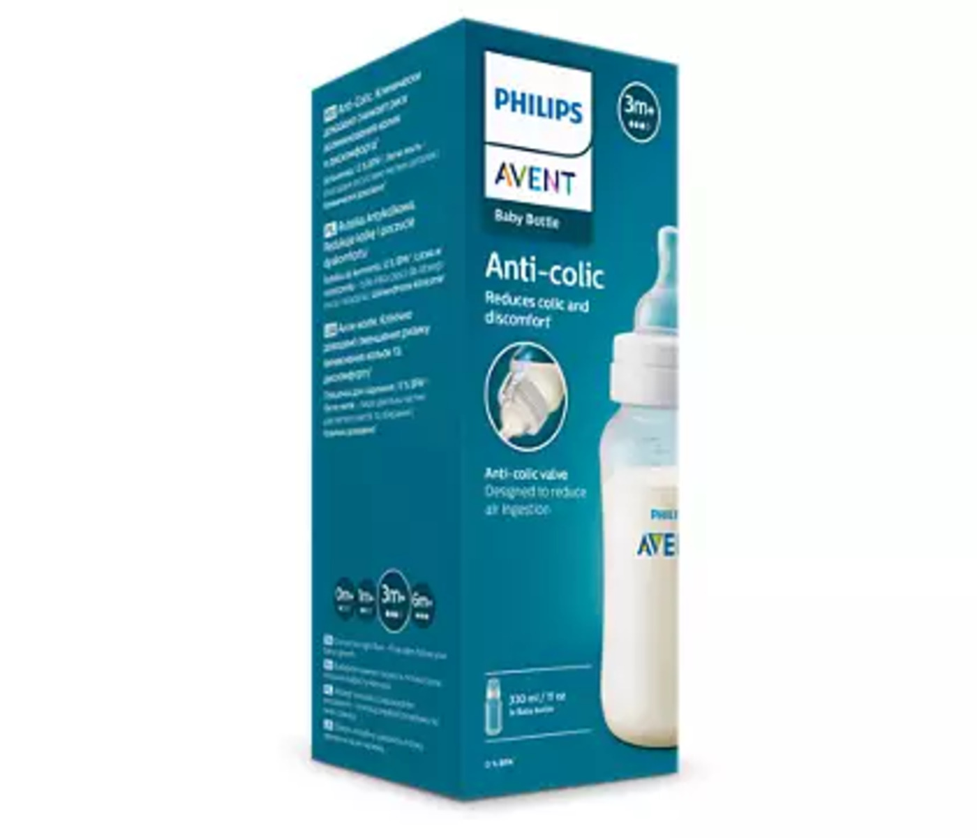 MAMADERA NATURAL RESPONSE AVENT SCY106/01 3M+ 330ML - 9