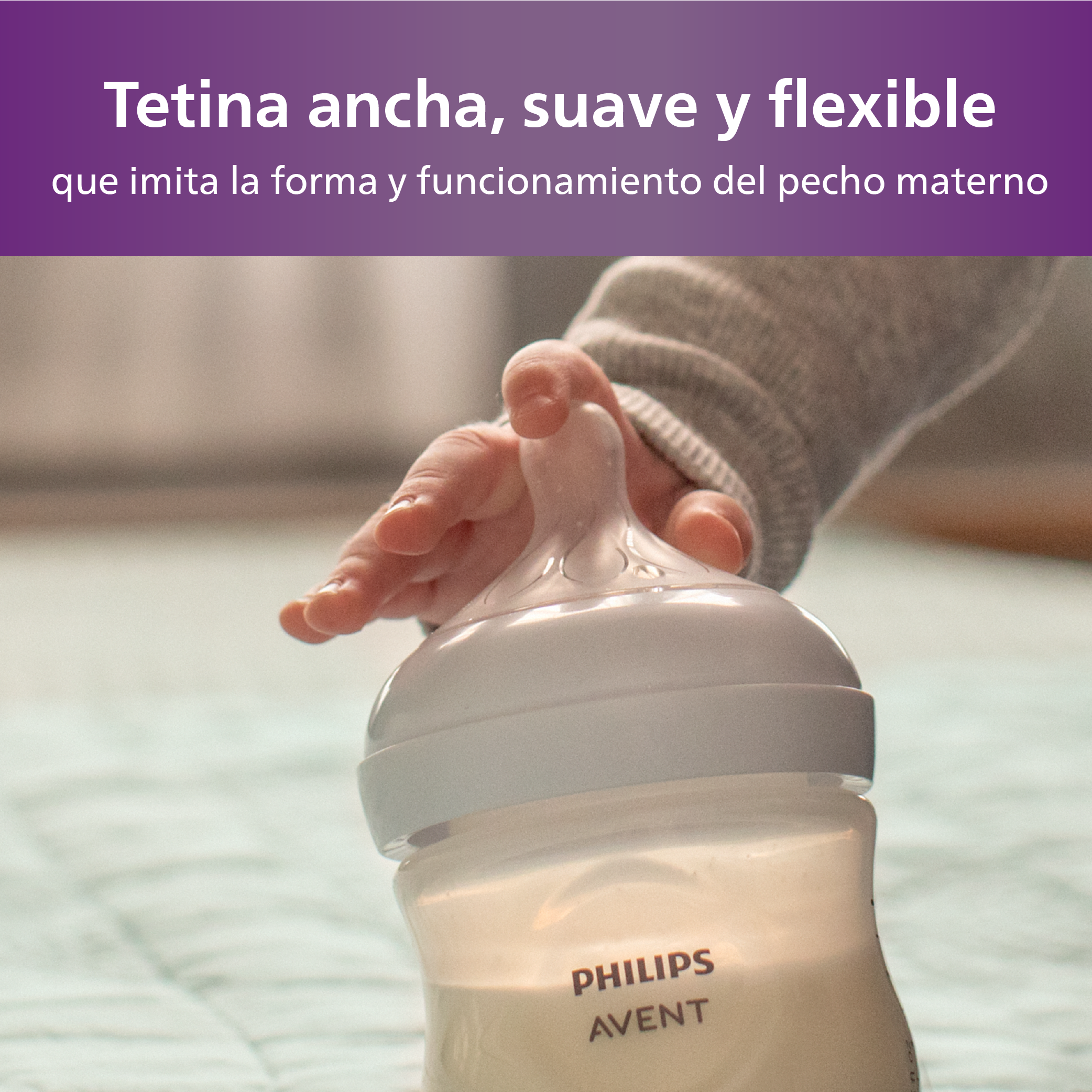 TETINAS NATURAL RESPONSE PHILIPS AVENT SCY964/02 3M+ FLUJO 4 - 3