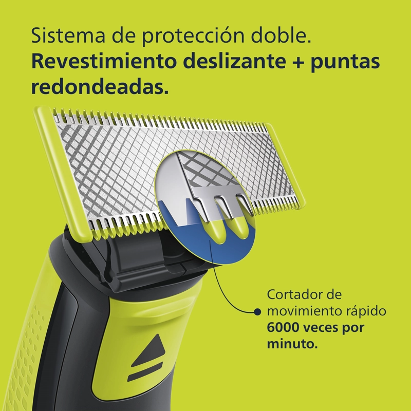 AFEITADORA PHILIPS ONEBLADE QP2824/10 CARA Y CUERPO RECORTA PERFILA - 4