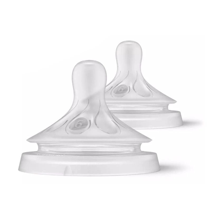 TETINAS NATURAL RESPONSE PHILIPS AVENT SCY966/02 6M+ FLUJO 6 - 1