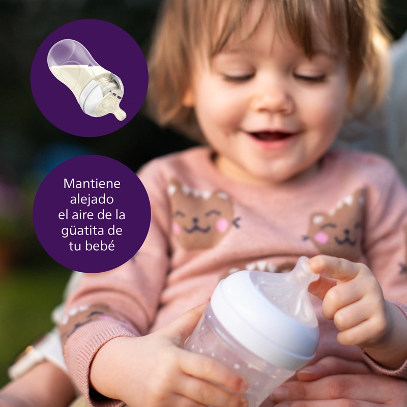 TETINAS NATURAL RESPONSE PHILIPS AVENT SCY966/02 6M+ FLUJO 6 - 3