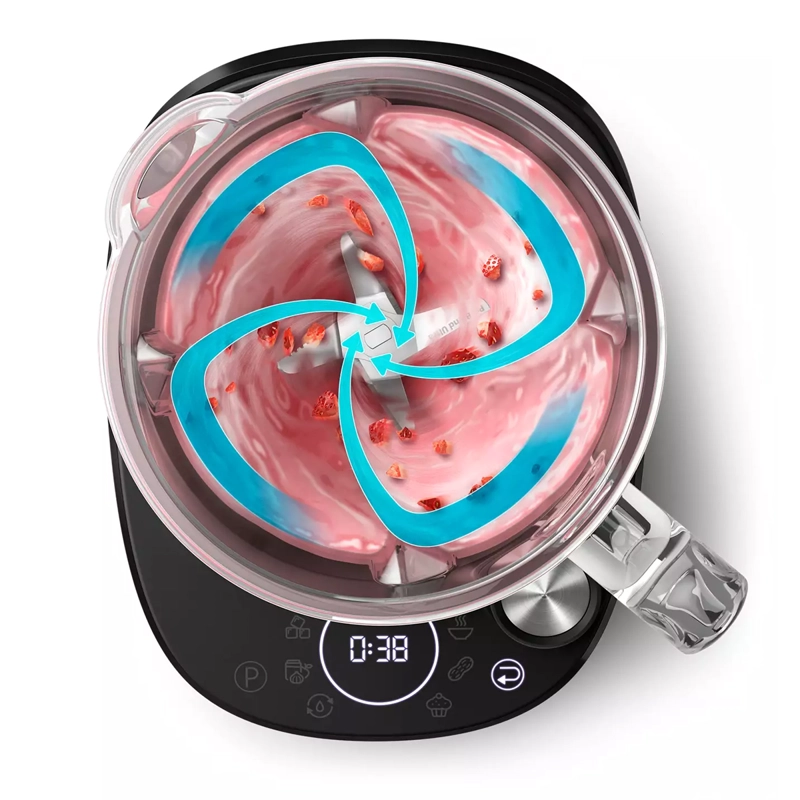 LICUADORA PHILIPS HR3760/00 1.8L ALTA VELOCIDAD JARRA VIDRIO - 7