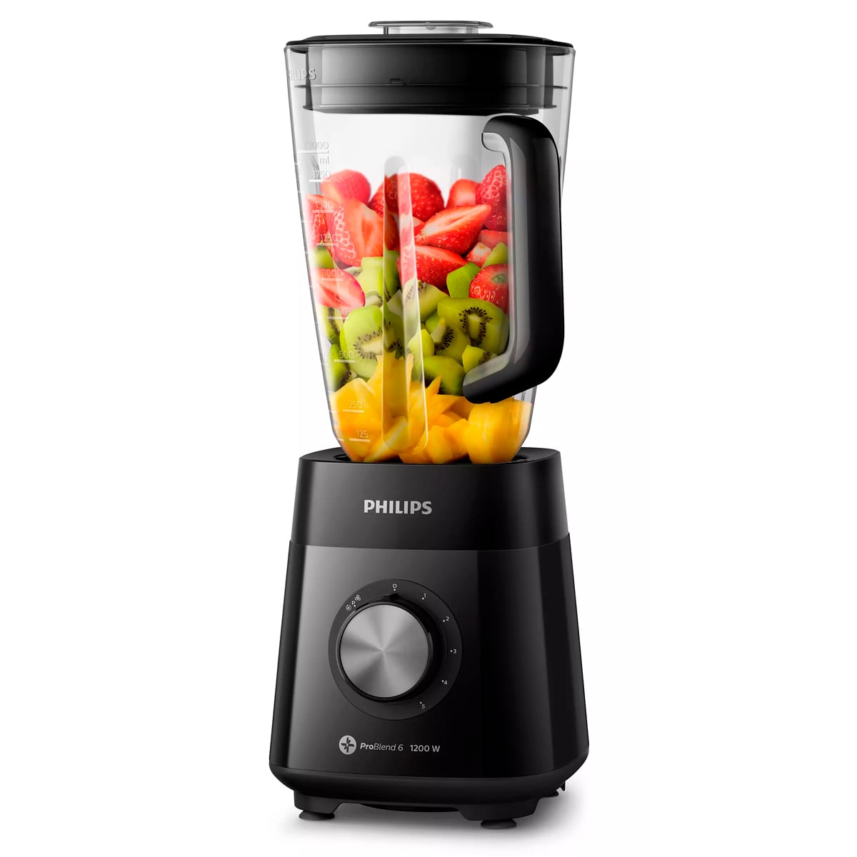 LICUADORA PHILIPS HR2240/90 1200W 3L 5 VELOCIDADES - 4