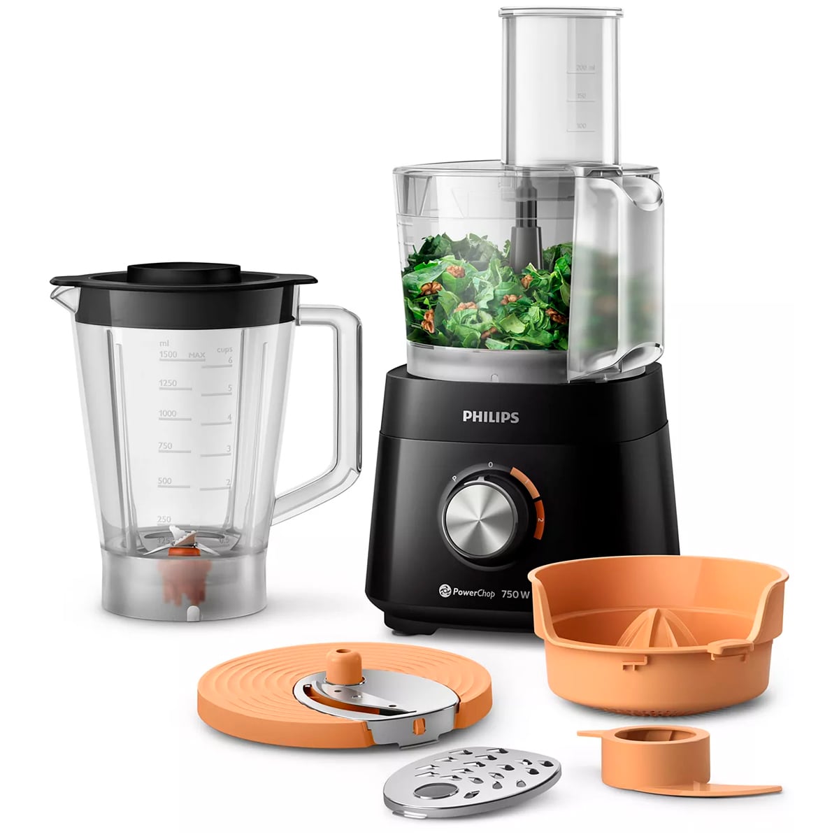 PROCESADOR ALIMENTOS PHILIPS HR7302/90 750 W LICUADORA