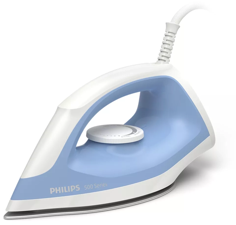PLANCHA PHILIPS VAPOR SECA SERIE 500 DRY IRON DST0520/20 AZUL - 1