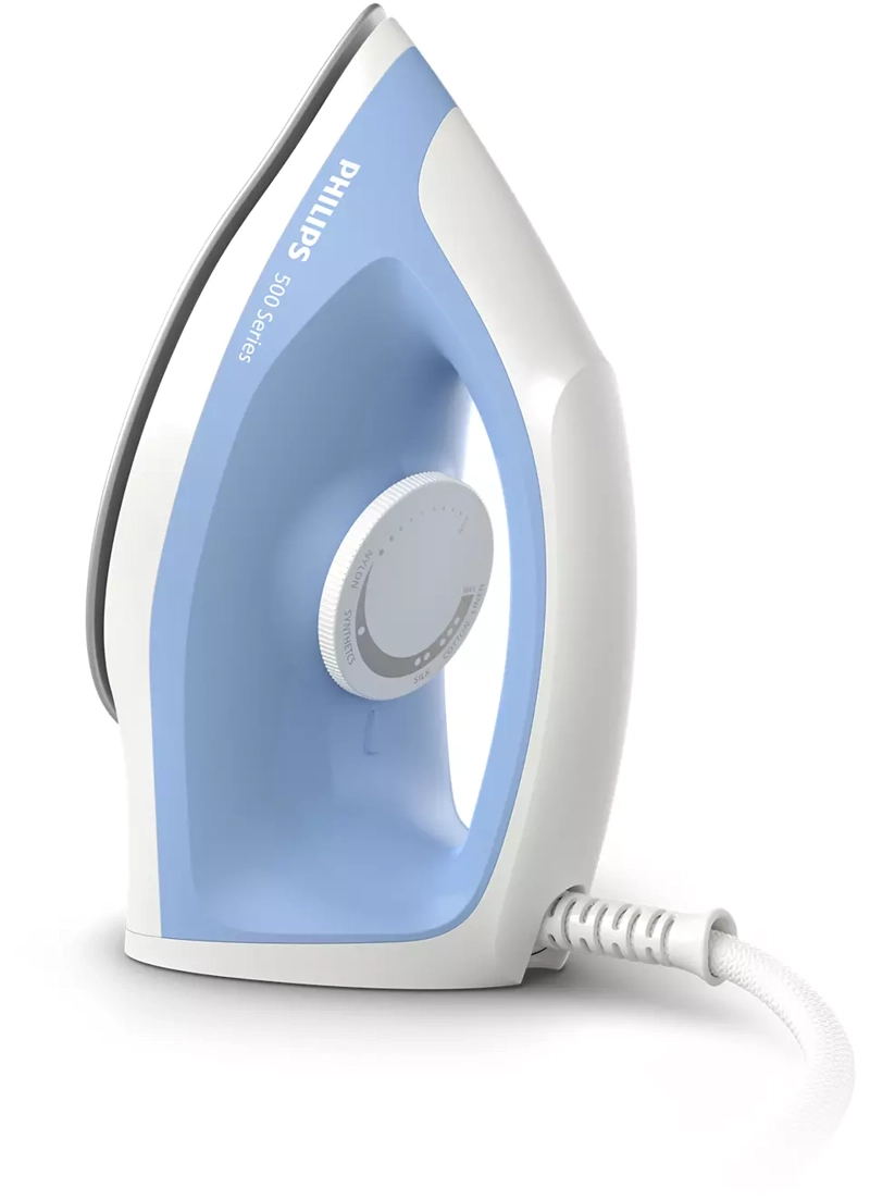 PLANCHA PHILIPS VAPOR SECA SERIE 500 DRY IRON DST0520/20 AZUL - 2