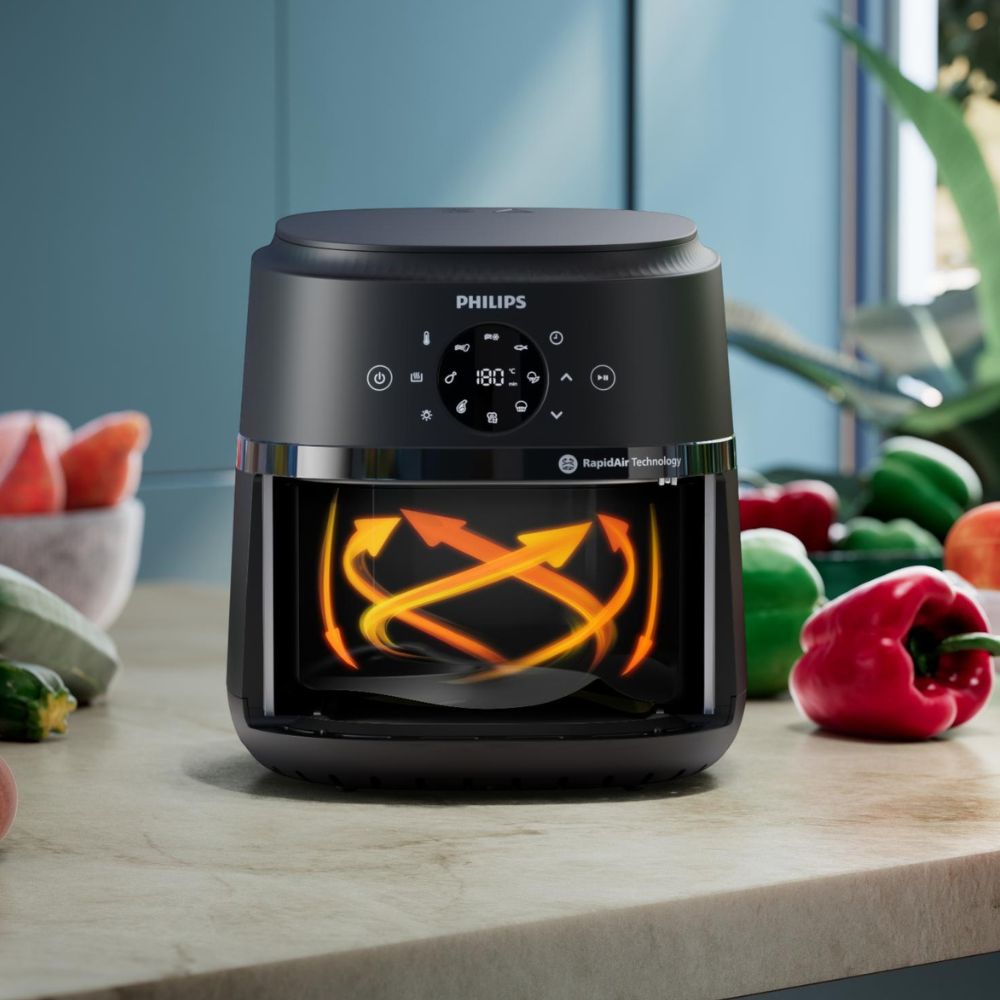FREIDORA DE AIRE TACTIL PHILIPS NA220/00 4.2L CON RAPID AIR - 6
