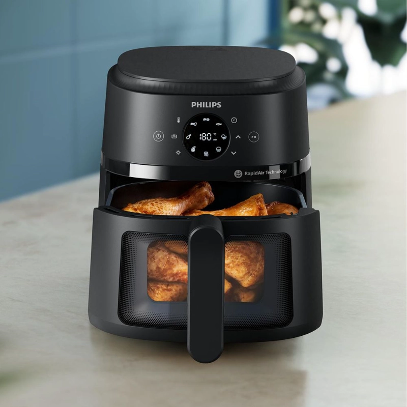 FREIDORA DE AIRE TACTIL PHILIPS NA220/00 4.2L CON RAPID AIR - 6