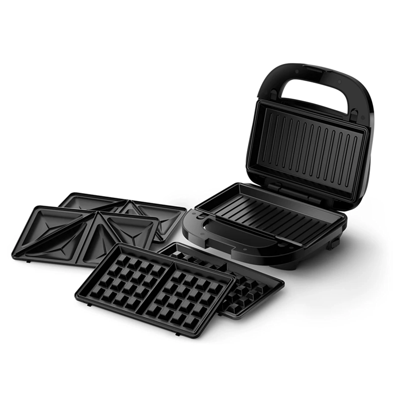SANDWICHERA PHILIPS 3 EN 1 PANINIS WAFFLES Y SANDWICHES - 10