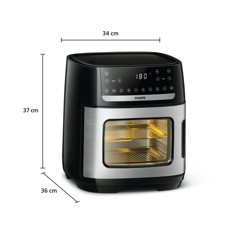 HORNO FREIDORA DE AIRE PHILIPS AI551/07 12L AIROVEN - 2