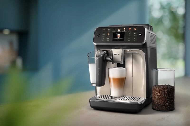 CAFETERA ESPRESSO AUTOMATICA PHILIPS EP5547/90 SISTEMA LATTE - 8