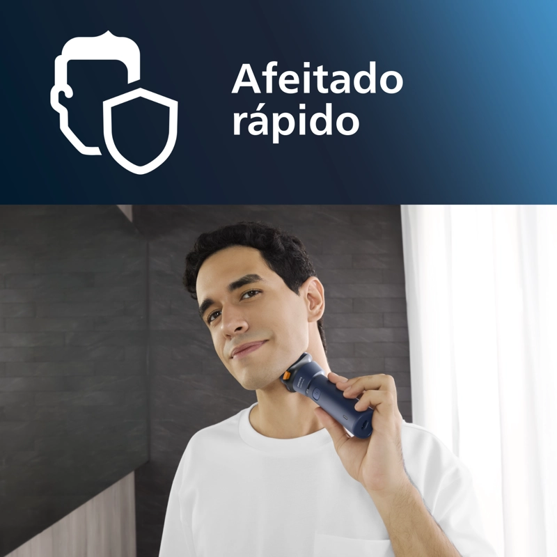 AFEITADORA PHILIPS SERIE 1000 EN HUMEDO Y SECO S1881/00 - 3